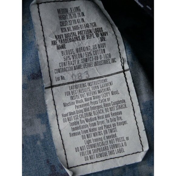 Digi Camo MilitaryJacket Medium X-Long Gorpcore Warcore Utility Tactical - Picture 12 of 13